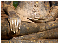 Sukhothai - Hand of Buddha